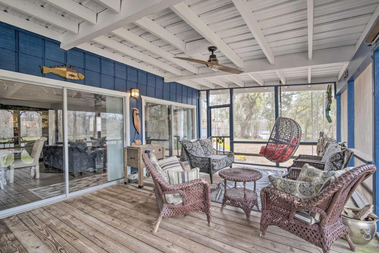 Unplugged Withlacoochee Riverfront Retreat! Bushnell Buitenkant foto