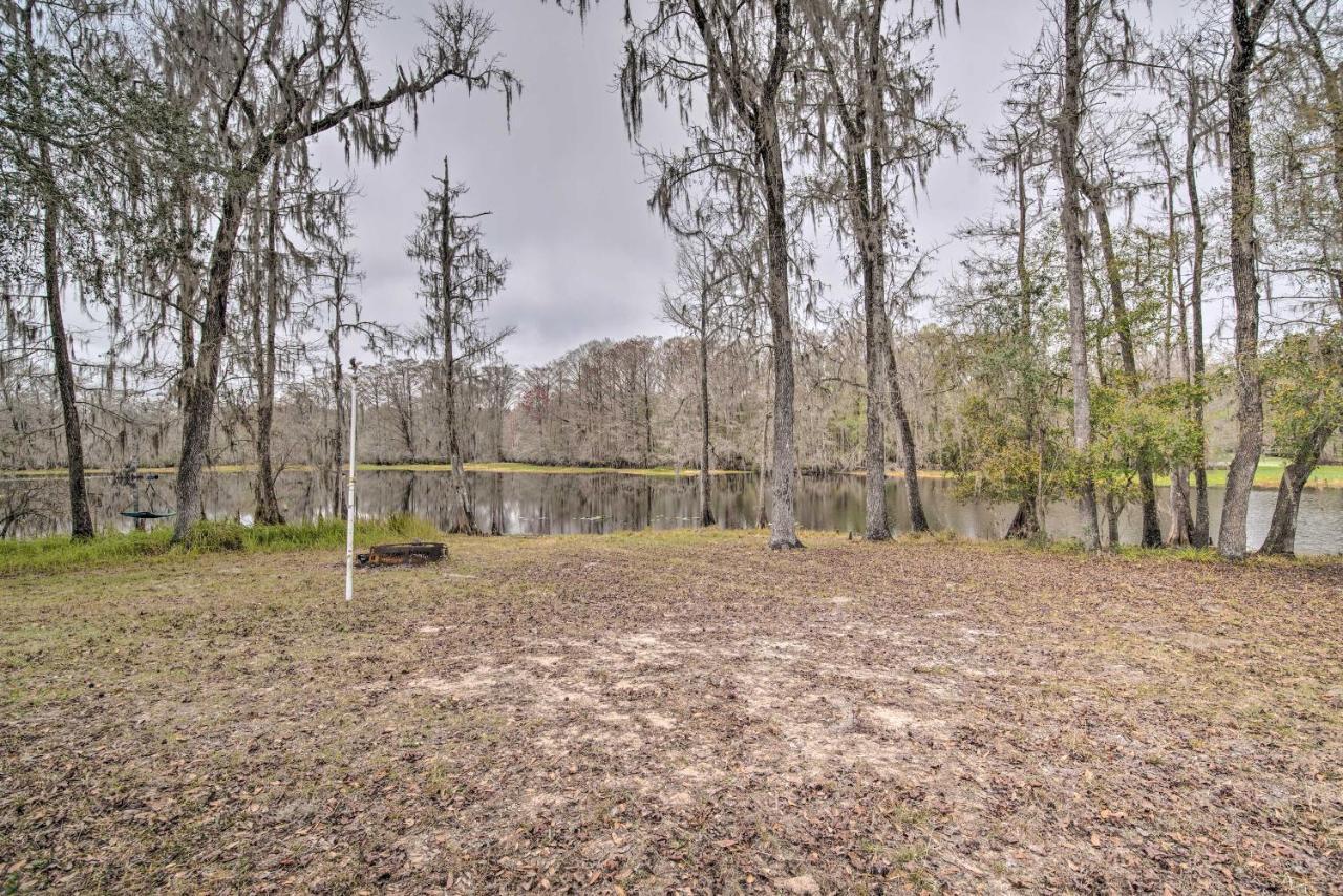 Unplugged Withlacoochee Riverfront Retreat! Bushnell Buitenkant foto